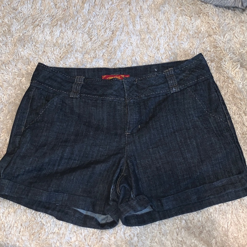 Blue Jean Shorts